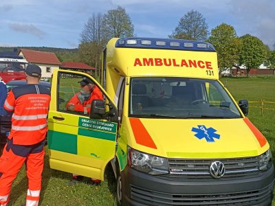 Zdravotnická asistence na Rallye Český Krumlov